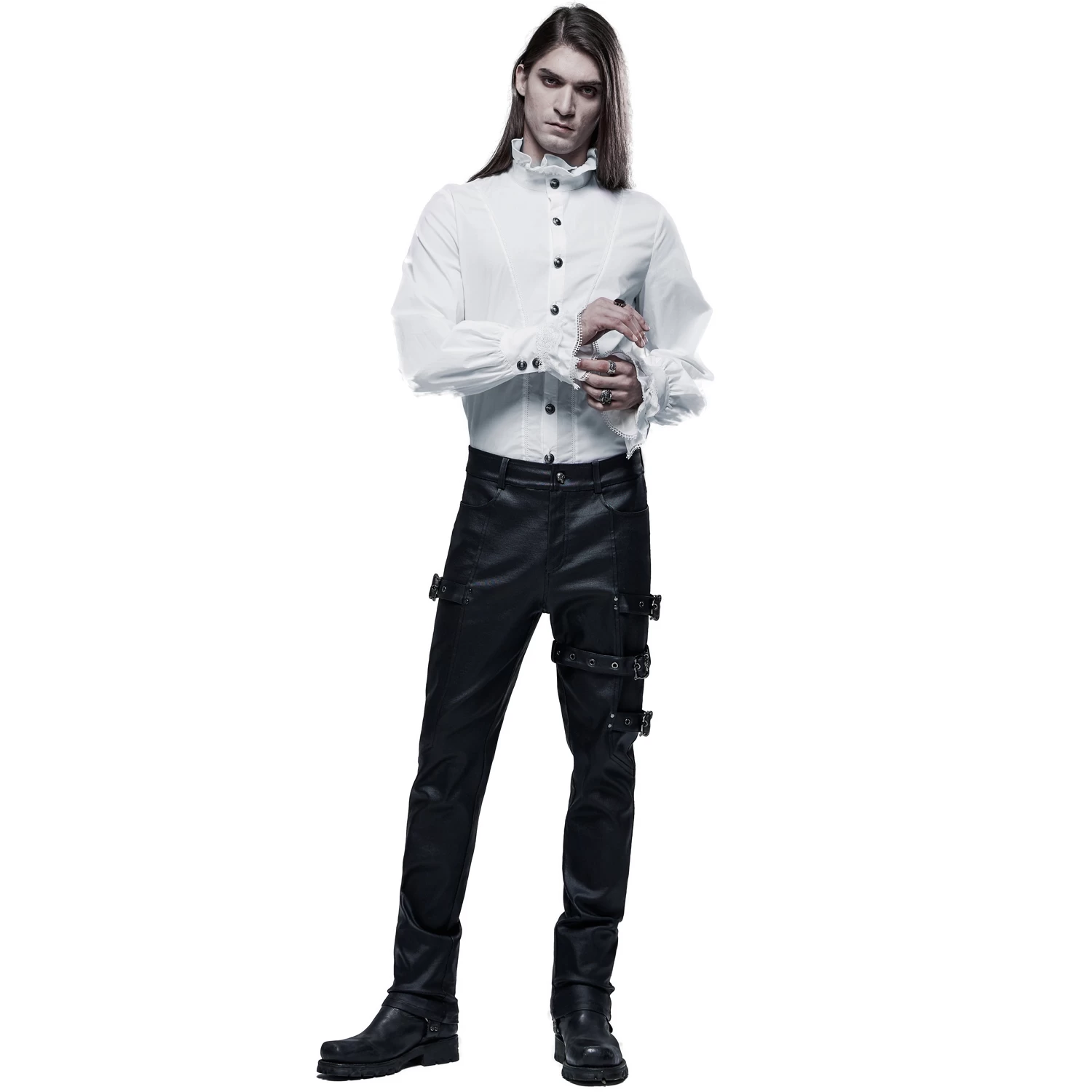 Chemise Victorienne 'Asmodeus' Blanche 8 Chemise Victorienne 'Asmodeus' Blanche – Image 6