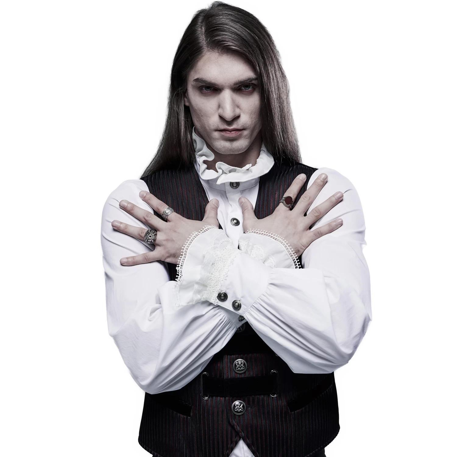 Chemise Victorienne 'Asmodeus' Blanche 12 Chemise Victorienne 'Asmodeus' Blanche – Image 10