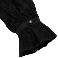Chemise Victorienne 'Gothic Noble' Noire -Magasin De Mode chemise victorienne gothic noble noire 11