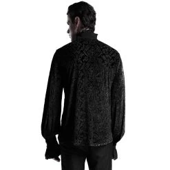 Chemise Victorienne 'Nomeon' Noire 17 Chemise Victorienne 'Nomeon' Noire -Magasin De Mode chemise victorienne nomeon noire 2