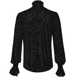 Chemise Victorienne 'Nomeon' Noire 23 Chemise Victorienne 'Nomeon' Noire -Magasin De Mode chemise victorienne nomeon noire 8