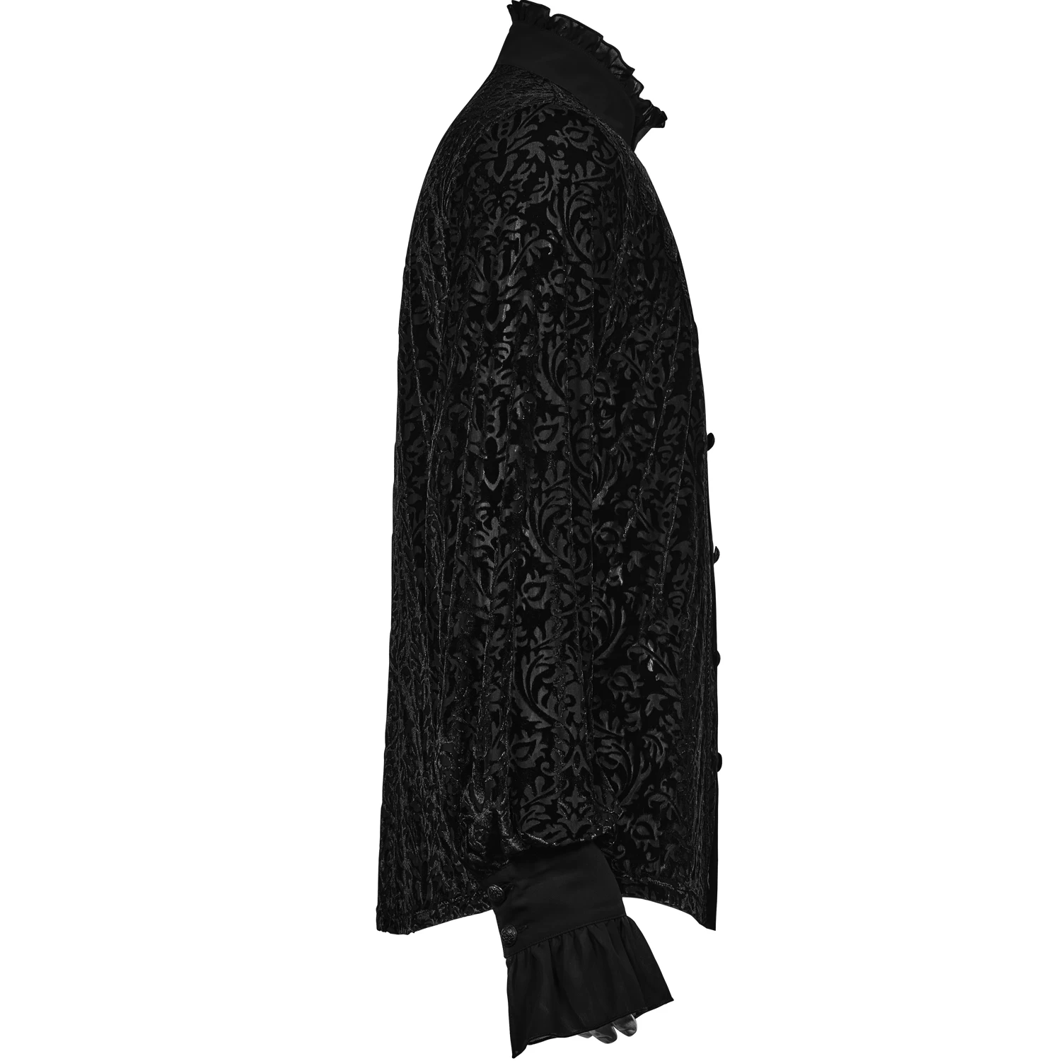 Chemise Victorienne 'Nomeon' Noire 12 Chemise Victorienne 'Nomeon' Noire – Image 10