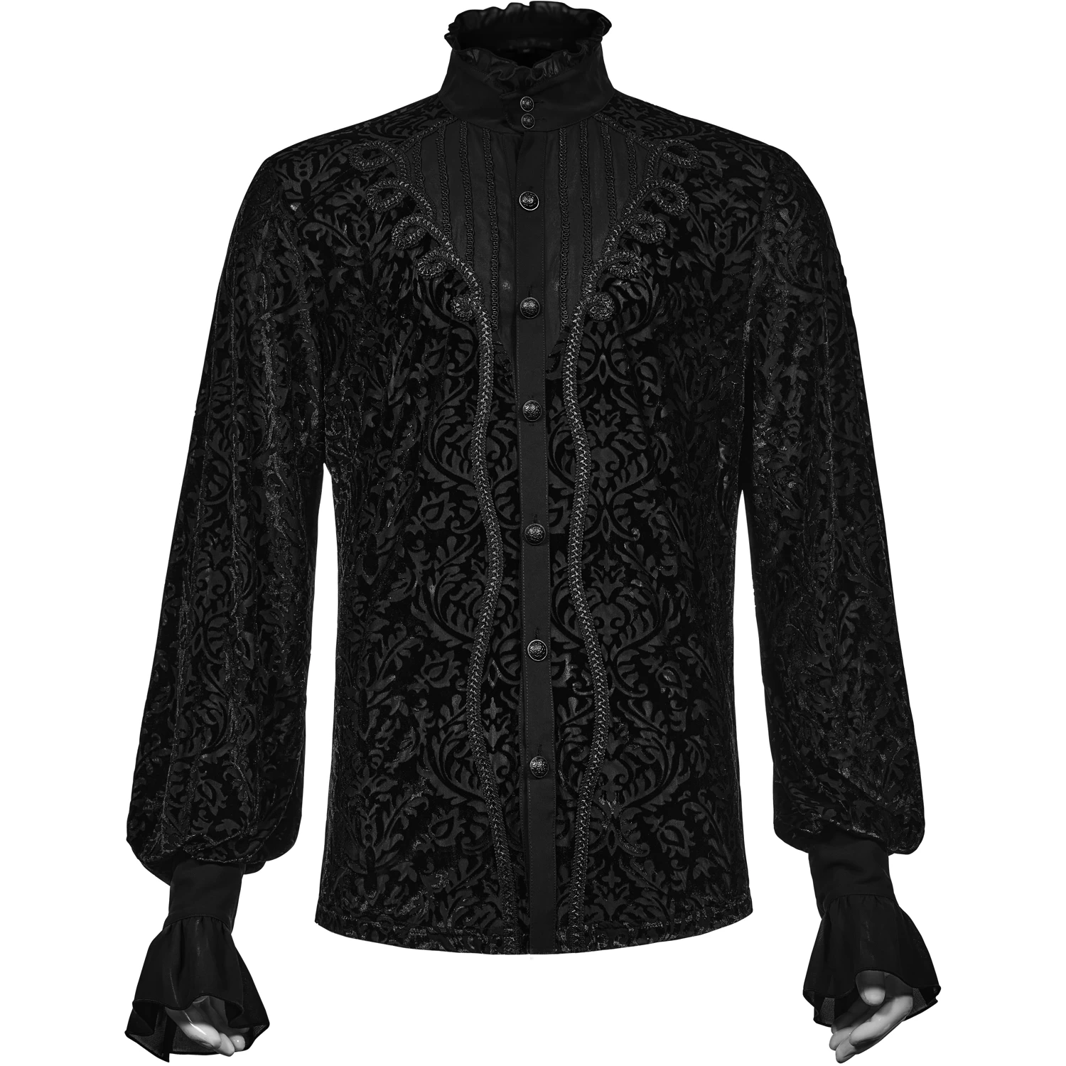 Chemise Victorienne 'Nomeon' Noire 3 Chemise Victorienne 'Nomeon' Noire