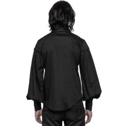 Chemise 'Viserion' Noire -Magasin De Mode chemise viserion noire 2
