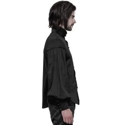 Chemise 'Viserion' Noire -Magasin De Mode chemise viserion noire 3