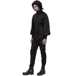 Chemise 'Viserion' Noire -Magasin De Mode chemise viserion noire 6