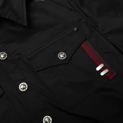 Chemise 'Wolfram' Noire -Magasin De Mode chemise wolfram noire 16