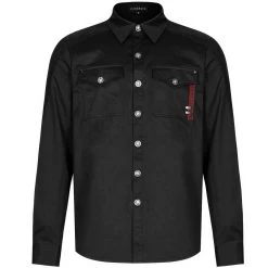 Chemise 'Wolfram' Noire