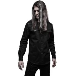 Chemise 'Wolfram' Noire -Magasin De Mode chemise wolfram noire 4