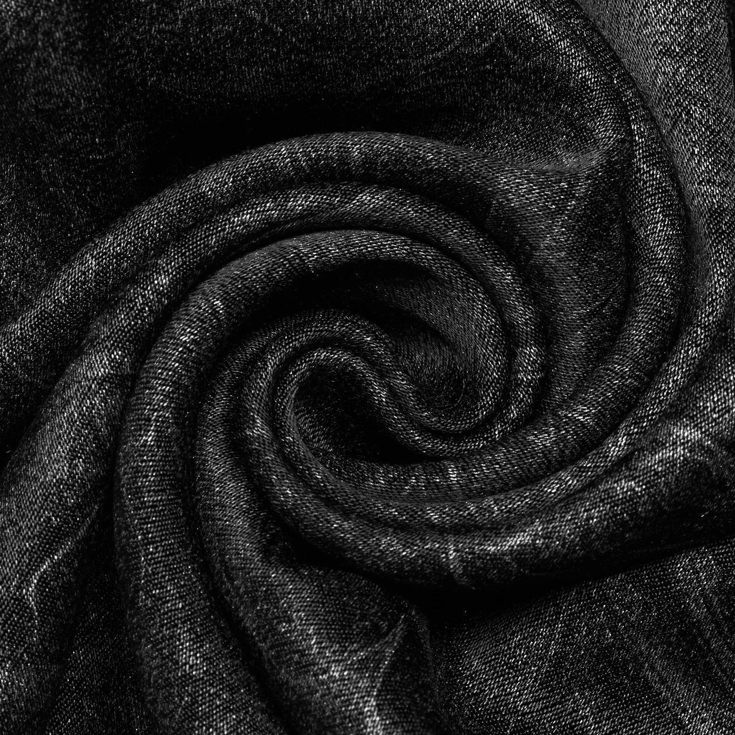 Chemise 'Xanthus' Noire Et Argent 15 Chemise 'Xanthus' Noire Et Argent â Image 13