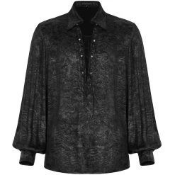 Chemise 'Xanthus' Noire Et Argent 22 Chemise 'Xanthus' Noire Et Argent -Magasin De Mode chemise xanthus noire et argent 7