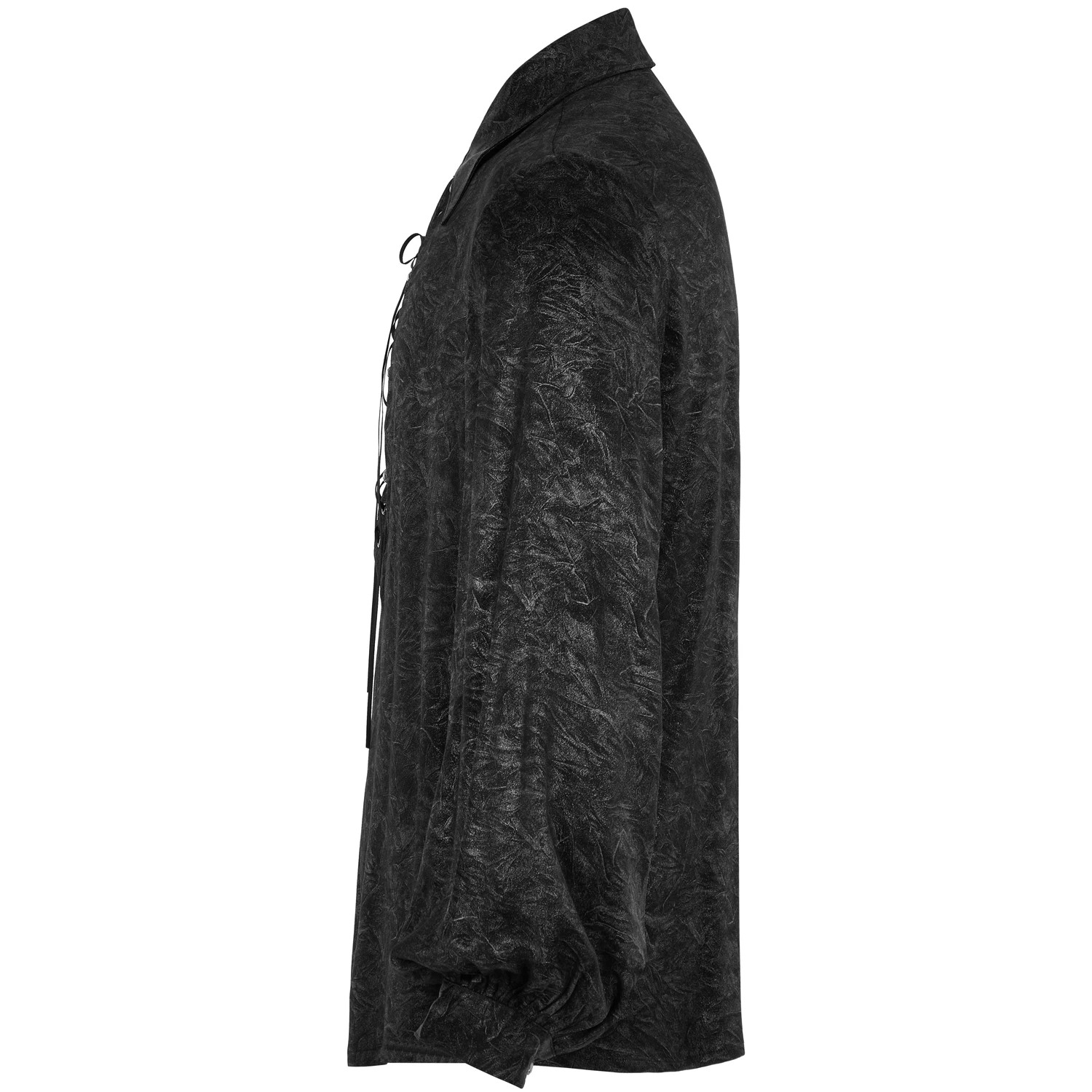 Chemise 'Xanthus' Noire Et Argent 12 Chemise 'Xanthus' Noire Et Argent â Image 10