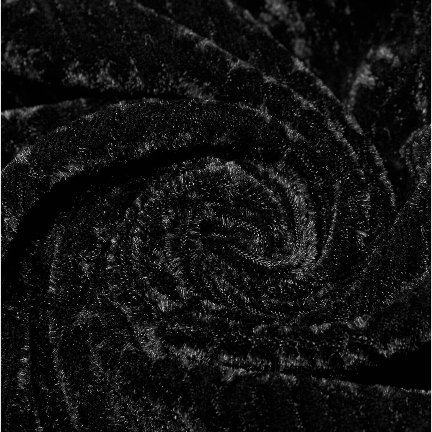 Chemisier 'Amuria' En Velours Noir 14 Chemisier 'Amuria' En Velours Noir â Image 12