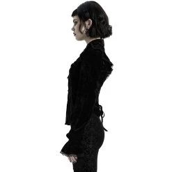 Chemisier 'Gothic Retro' Noir -Magasin De Mode chemisier gothic retro noir 9