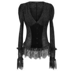 Chemisier 'Lavinia' Noir