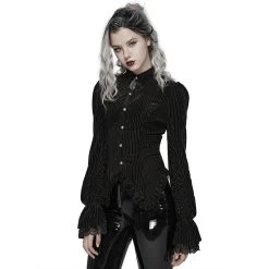 Chemisier 'Maeve' Noir -Magasin De Mode chemisier maeve noir 4