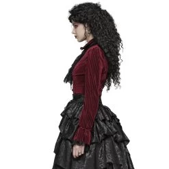 Chemisier 'Maeve' Rouge 18 Chemisier 'Maeve' Rouge -Magasin De Mode chemisier maeve rouge 3