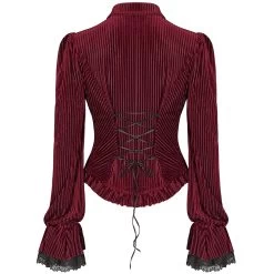 Chemisier 'Maeve' Rouge 22 Chemisier 'Maeve' Rouge -Magasin De Mode chemisier maeve rouge 7