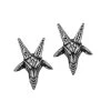 Clous D'Oreilles 'Baphomet' -Magasin De Mode clous d oreilles baphomet