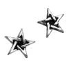 Clous D'Oreilles 'Pentagram' 2 Clous D'Oreilles 'Pentagram' -Magasin De Mode clous d oreilles pentagram