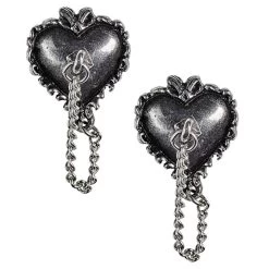 Clous D'Oreilles 'Witches Heart' -Magasin De Mode clous d oreilles witches heart 2