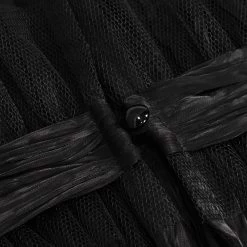 Col Montant Unisexe Plissé Noir 27 Col Montant Unisexe Plissé Noir -Magasin De Mode col montant unisexe plisse noir 11