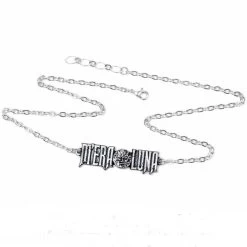 Collier 'M'era Luna Moon Logo' -Magasin De Mode collier m era luna moon logo 1