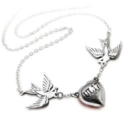 Collier 'Swallow Heart' 8 Collier 'Swallow Heart' -Magasin De Mode collier swallow heart 2