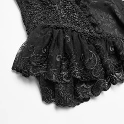 Corset 'Amuria' En Jacquard Noir -Magasin De Mode corset amuria en jacquard noir 10