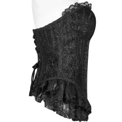 Corset 'Amuria' En Jacquard Noir -Magasin De Mode corset amuria en jacquard noir 6