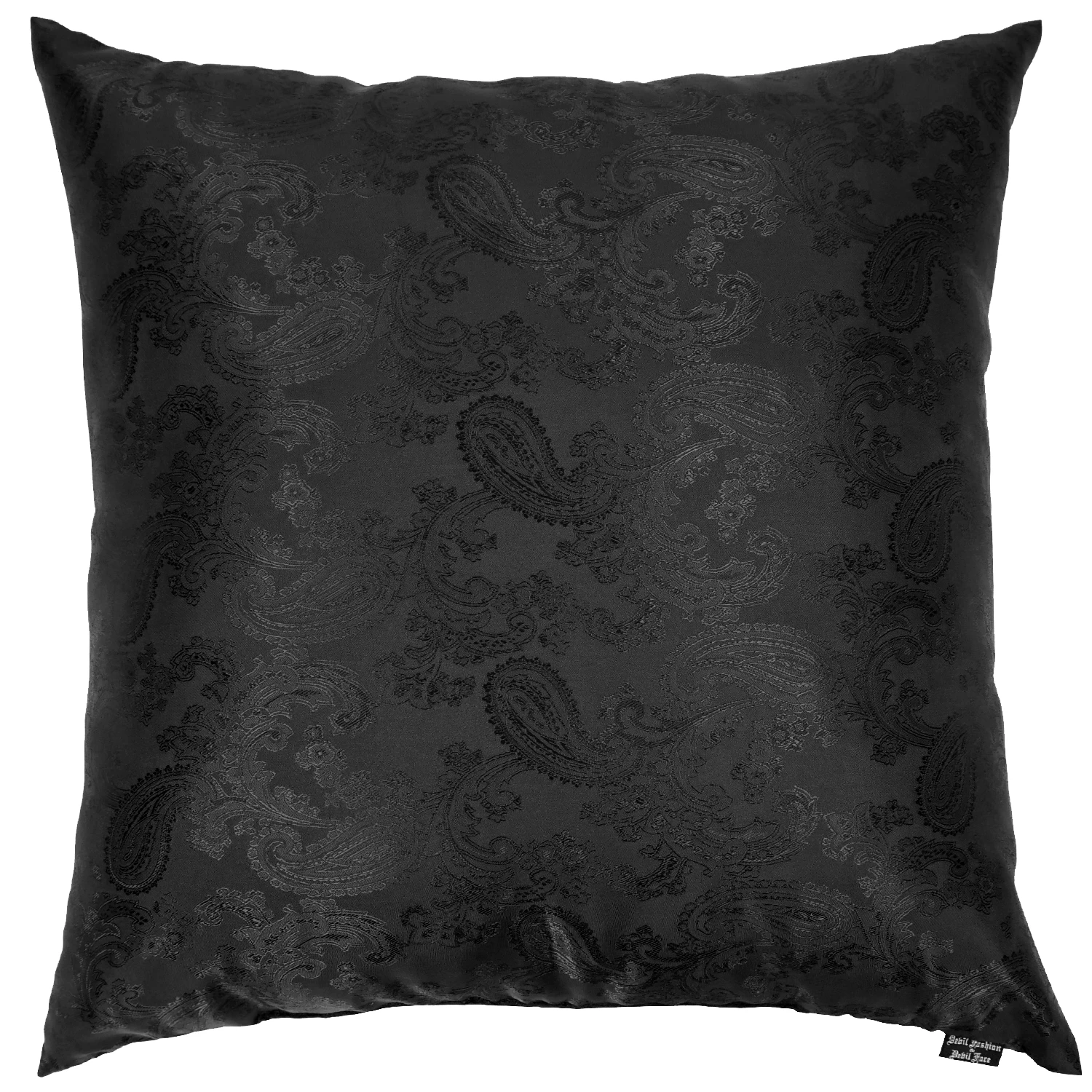 Coussin à Motif Gothique Noir 4 Coussin à Motif Gothique Noir – Image 2