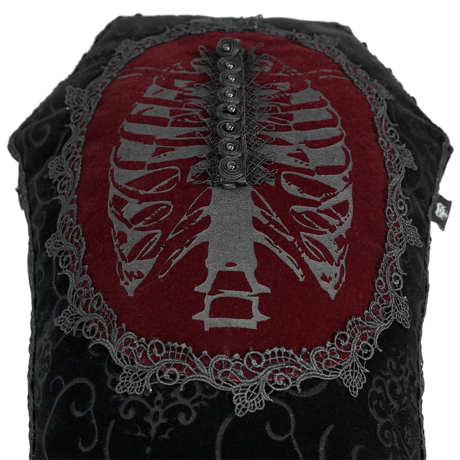 Coussin Cercueil Imprimé 'Skeleton' 7 Coussin Cercueil Imprimé 'Skeleton' – Image 5