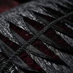 Coussin Décoratif 'Ribcage' Noir Et Rouge -Magasin De Mode coussin decoratif ribcage noir et rouge 5