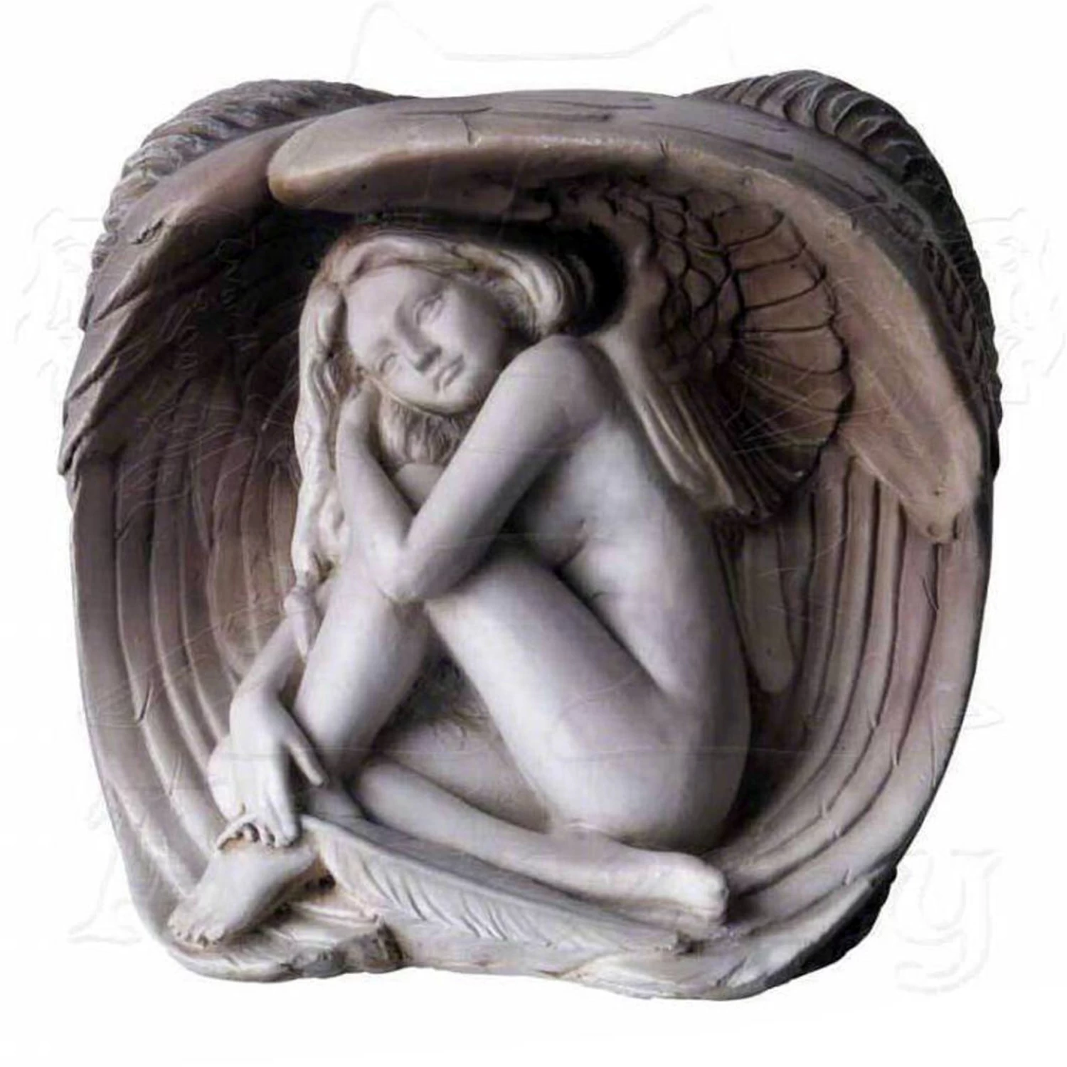 Crâne 'Angel Of Hades' En Résine 4 Crâne 'Angel Of Hades' En Résine – Image 2