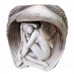 Crâne 'Angel Of Hades' En Résine 10 Crâne 'Angel Of Hades' En Résine -Magasin De Mode crane angel of hades en resine 2