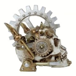 Crâne En Résine 'Steam Head' Skull 8 Crâne En Résine 'Steam Head' Skull -Magasin De Mode crane en resine steam head skull 2