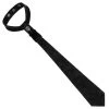 Cravate 'Punk Stylish' Noire 1 Cravate 'Punk Stylish' Noire -Magasin De Mode cravate punk stylish noire