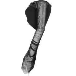 Crop Top à Manches Longues 'Dark Desire' Noir -Magasin De Mode crop top a manches longues dark desire noir 6