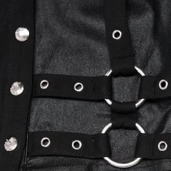 Crop Top 'Lamia' Noir 23 Crop Top 'Lamia' Noir -Magasin De Mode crop top lamia noir 9