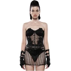 Culotte 'Cyber Laser' En Vinyle Noir -Magasin De Mode culotte cyber laser en vinyle noir 4