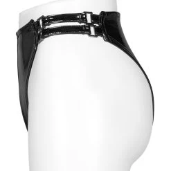 Culotte 'Cyber Laser' En Vinyle Noir -Magasin De Mode culotte cyber laser en vinyle noir 9