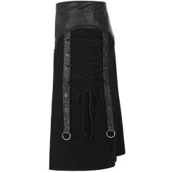 Demi-jupe Amovible Punk 'Alatheus' Noire -Magasin De Mode demi jupe amovible punk alatheus noire 13