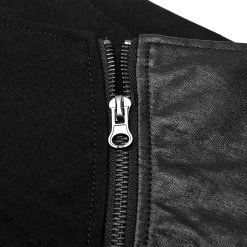 Demi-jupe Amovible Punk 'Alatheus' Noire -Magasin De Mode demi jupe amovible punk alatheus noire 15