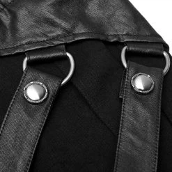 Demi-jupe Amovible Punk 'Alatheus' Noire -Magasin De Mode demi jupe amovible punk alatheus noire 18