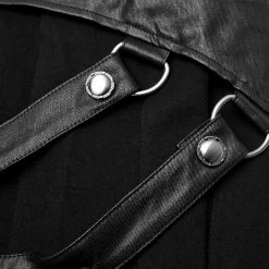 Demi-jupe Amovible Punk 'Alatheus' Noire -Magasin De Mode demi jupe amovible punk alatheus noire 19