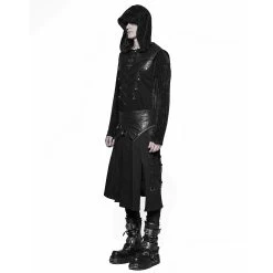 Demi-jupe Amovible Punk 'Alatheus' Noire -Magasin De Mode demi jupe amovible punk alatheus noire 5