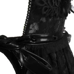 Déshabillé 'Romantic Goth' En Dentelle Noire -Magasin De Mode deshabille romantic goth en dentelle noire 11