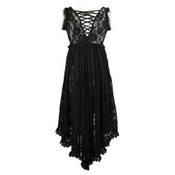 Déshabillé 'Romantic Goth' En Dentelle Noire -Magasin De Mode deshabille romantic goth en dentelle noire 9