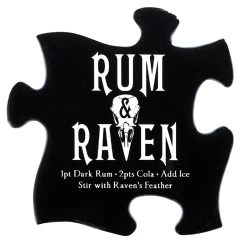 Dessous De Verre 'Gothic Cocktail' -Magasin De Mode dessous de verre gothic cocktail 1 3