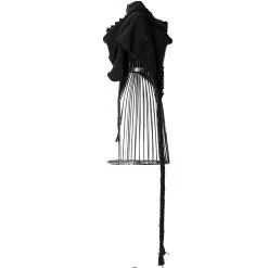 Echarpe à Capuche 'Hellebore' Noire -Magasin De Mode echarpe a capuche hellebore noire 12